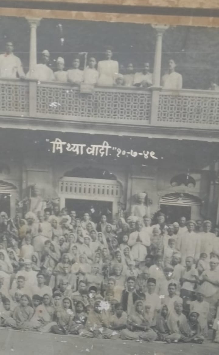 Om Azad Muni historical photo 1949
