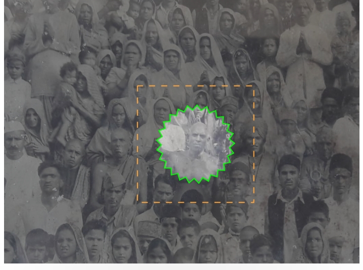 Om Azad Muni devotees 1949